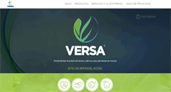 Desktop Screenshot of grupoversa.com